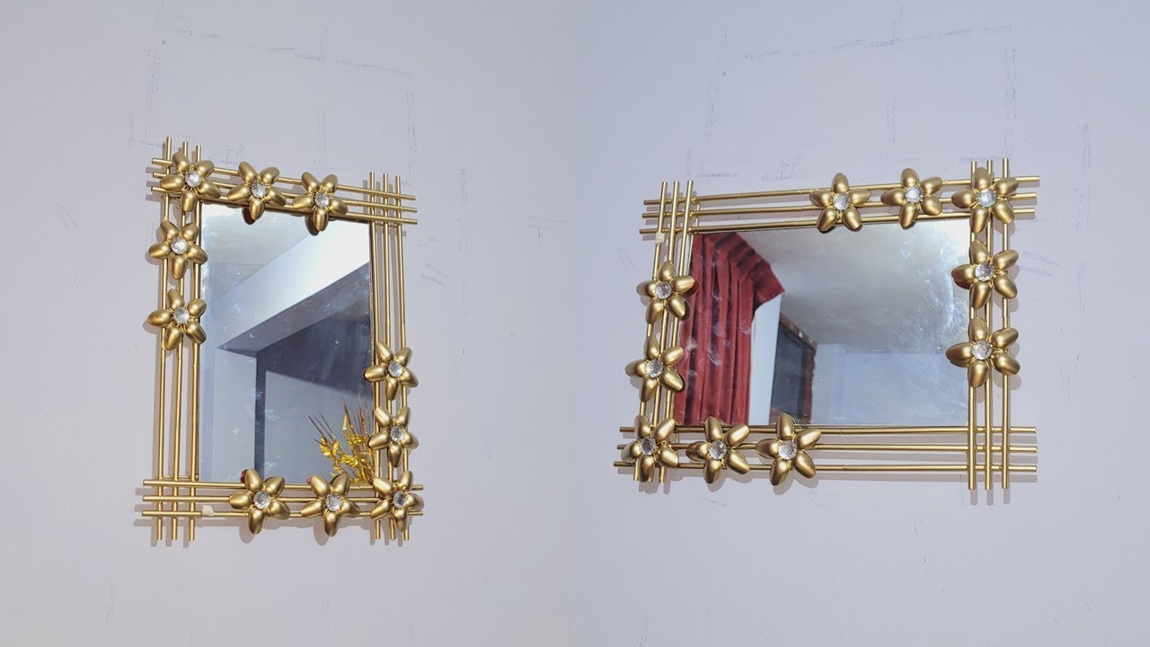 ideas para decorar espejos pequenos