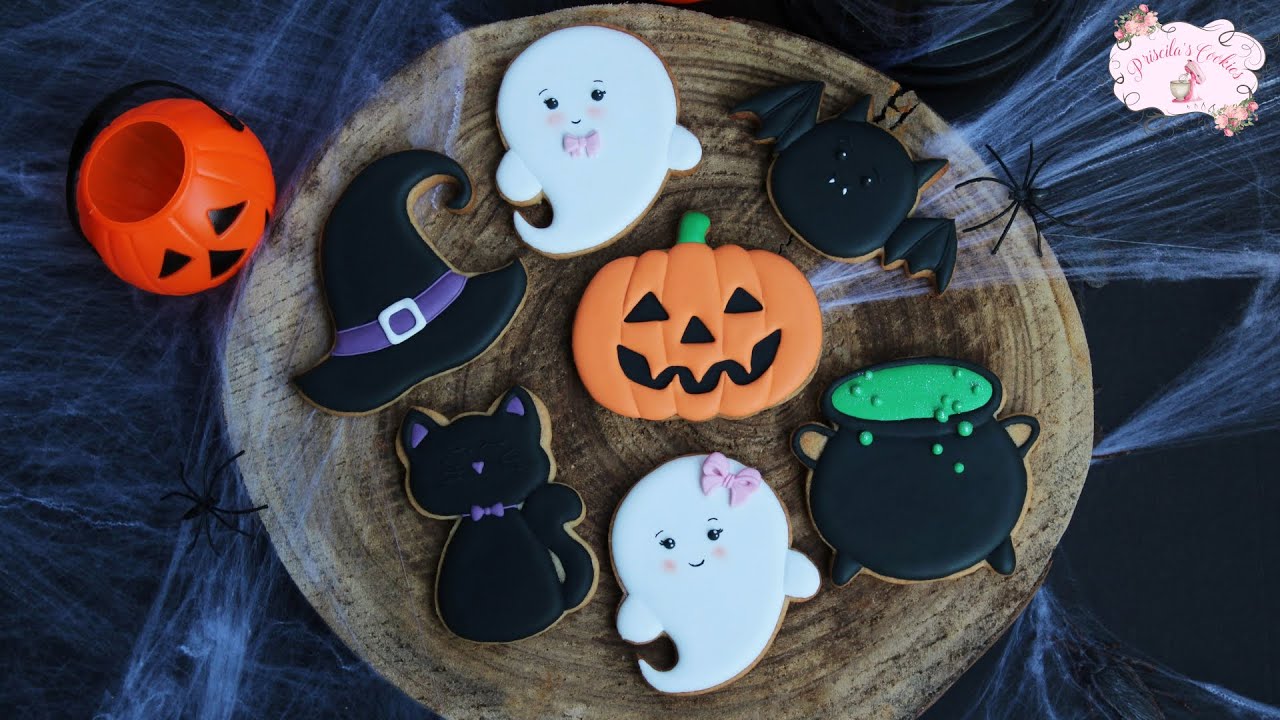 ideas para decorar galletas de halloween