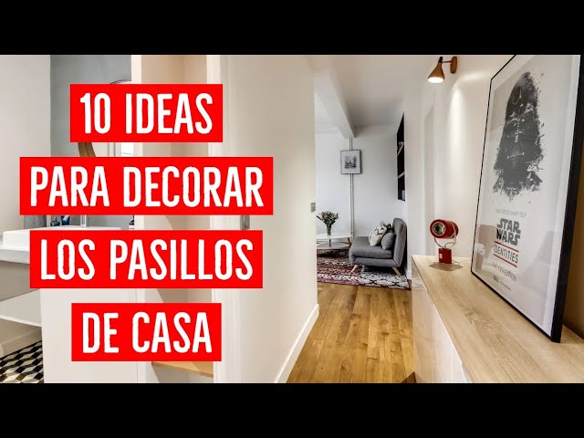 ideas para decorar paredes de pasillos