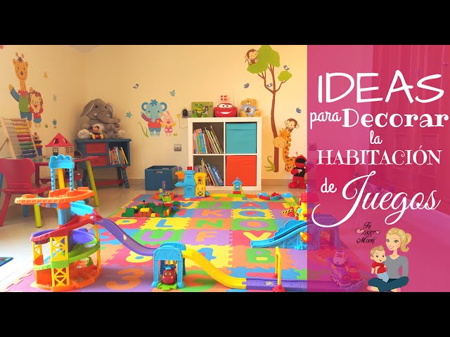ideas para decorar una habitacion de juguetes